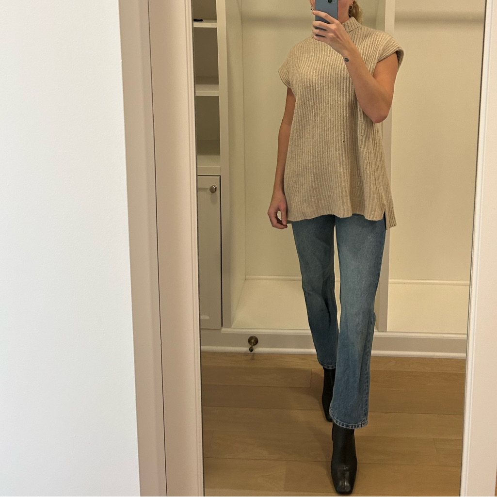 Ganni Wool Sweater Vest